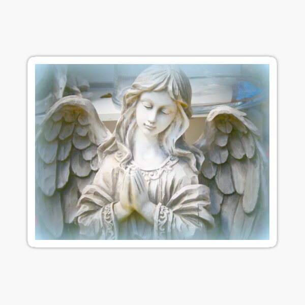 Angel in Prayer Decal - Pro Sport Stickers