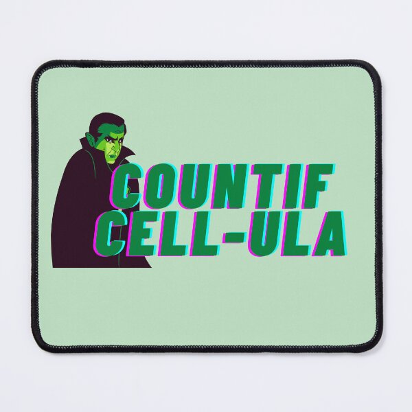 Item preview, Countif Formula Excel Joke Design designed and sold by shminoa.