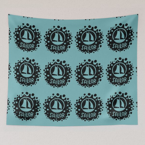 Item preview, Sailing Logo for Sailor designed and sold by badlydrawnbabe.