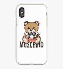 Moschino bear iPhone Case