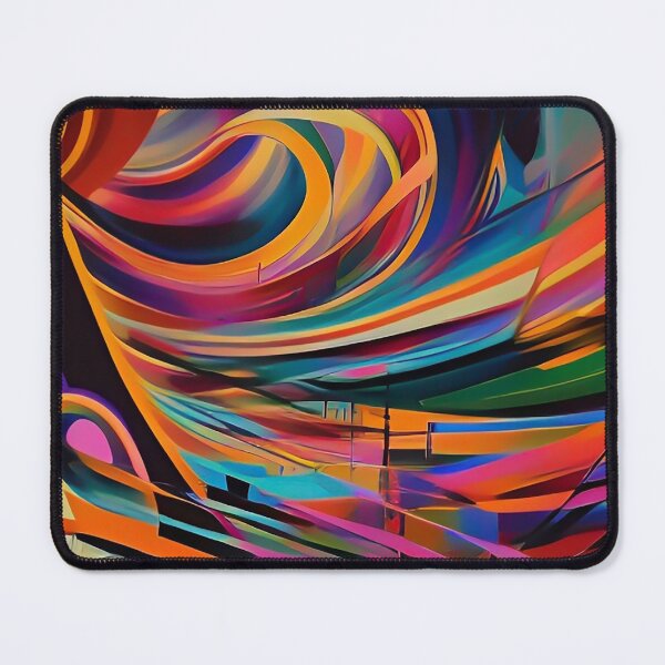 Item preview, Trendy Urban Modern Street Art Colorful Abstract Pattern designed and sold by CattlettArt.