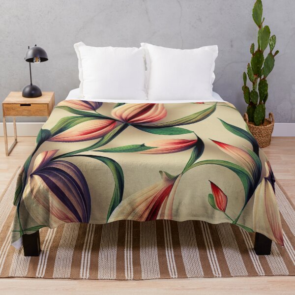 Item preview, Florally Unfurled Lilies designed and sold by Patternifico.