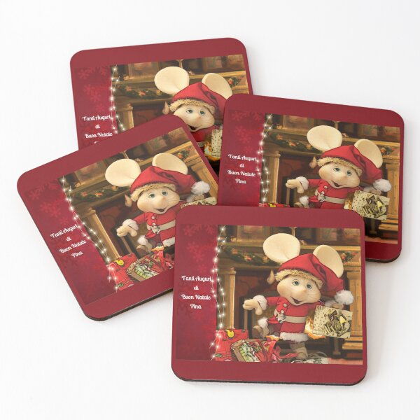 Item preview, Merry Christmas from Topo Gigio to Pina designed and sold by DreamyEscapism.