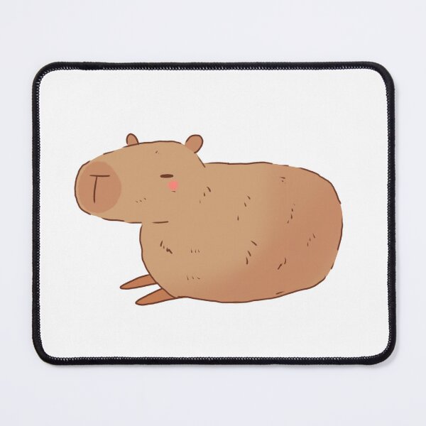 Item preview, Cute sleepy capybara illustration designed and sold by Mayarart.