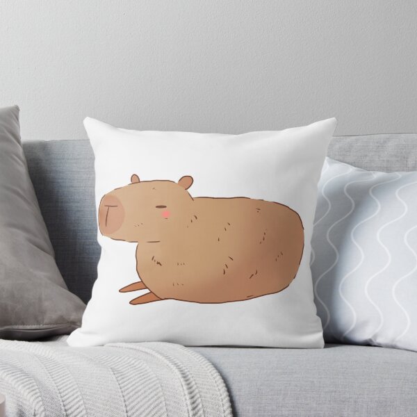 Item preview, Cute sleepy capybara illustration  designed and sold by Mayarart.