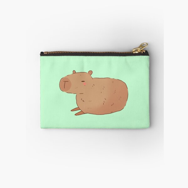 Item preview, Cute sleepy capybara illustration  designed and sold by Mayarart.