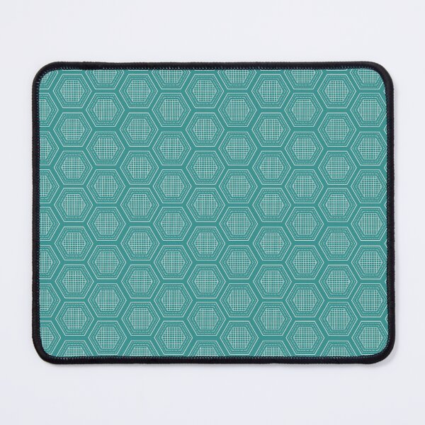 Item preview, Green Honeycomb Geometric Pattern designed and sold by OnullaDesign.