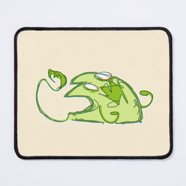 Item preview, cat screaming (green) || neurotic cats designed and sold by pumkin patchwork.