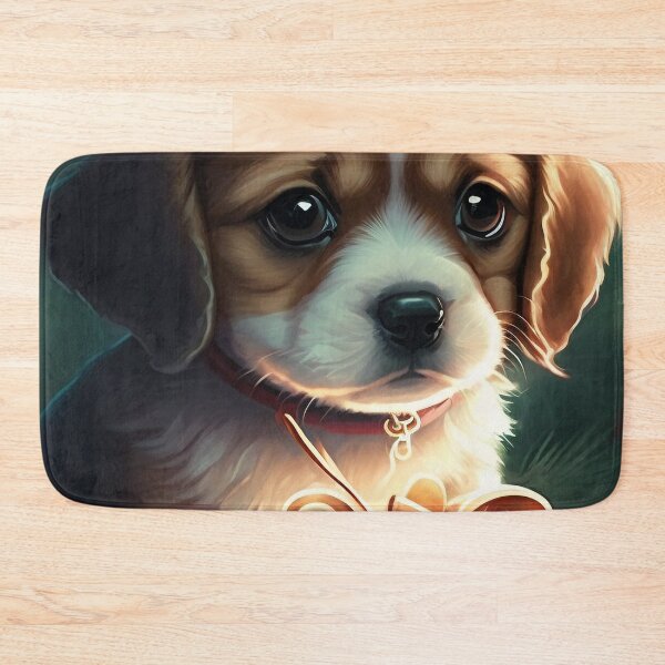 Item preview, Puppys First Christmas designed and sold by JigglePeek.