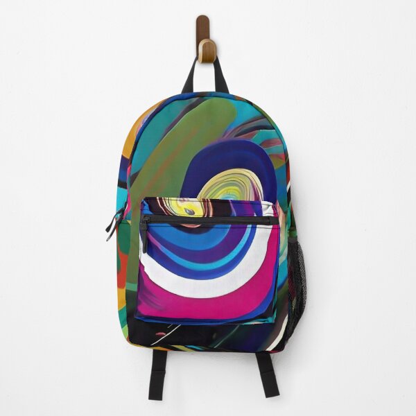 Item preview, Retro Speakers DJ Club Modern Art Abstract Sound Visuals Music designed and sold by CattlettArt.