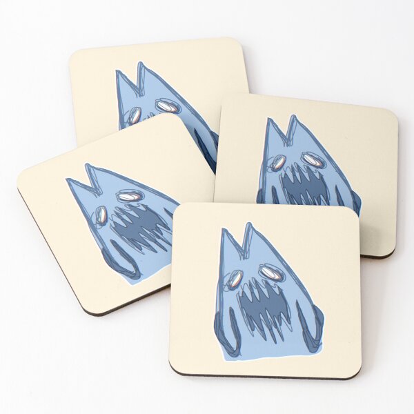 Item preview, cat wailing (blue) || neurotic cats designed and sold by pumkin  patchwork.