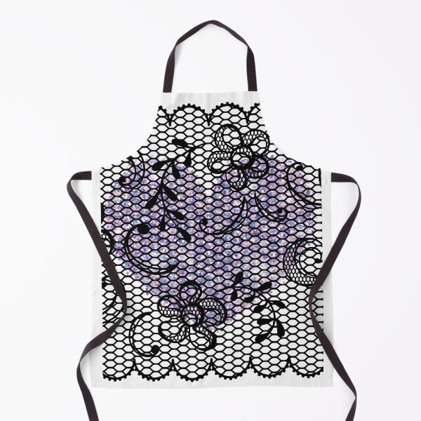 Item preview, Black Lace Overlay with Violet Heart !! designed and sold by SunMoonBeyond.
