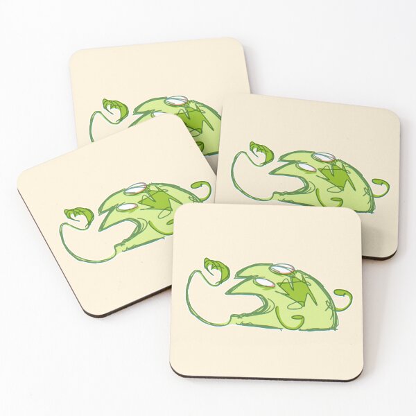 Item preview, cat screaming (green) || neurotic cats designed and sold by pumkin  patchwork.