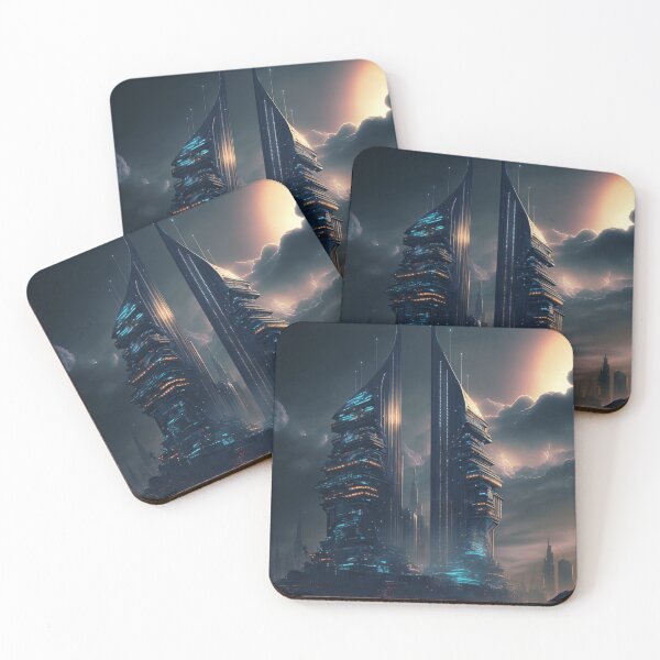 Item preview, Future Mega-Towers designed and sold by Ryan Hattingh.