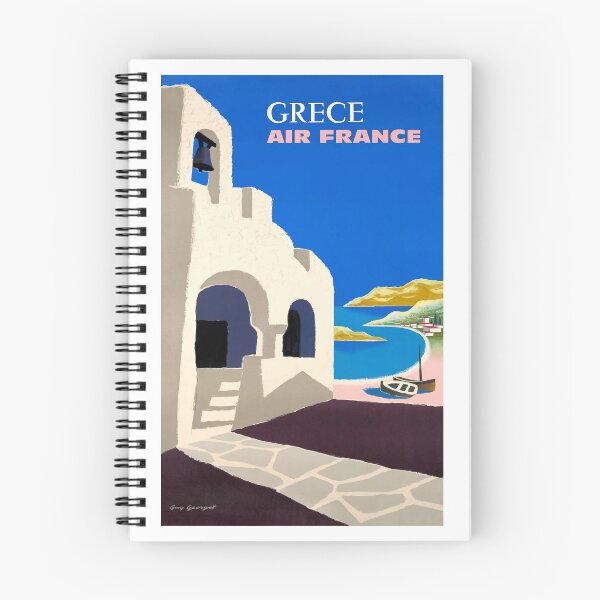 Item preview, 1959 Air France Greece Travel Poster designed and sold by retrographics.