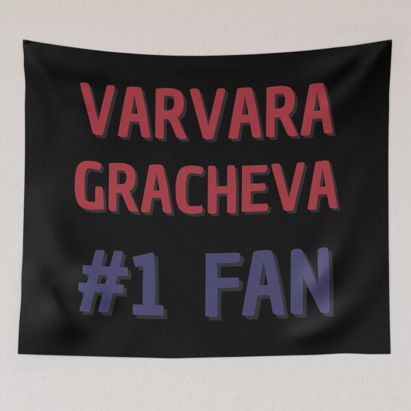 Item preview, Varvara Gracheva - Fan número 1 designed and sold by Rybariuns.