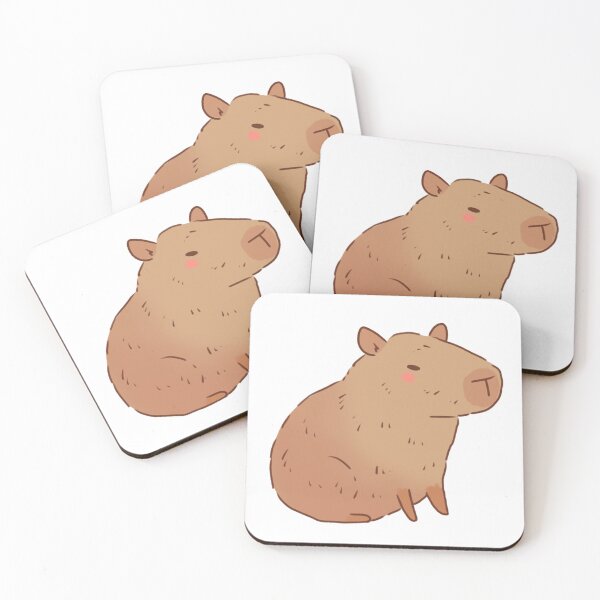 Item preview, capybara illustration  designed and sold by Mayarart.