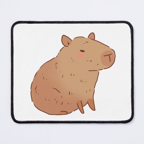 Item preview, capybara illustration  designed and sold by Mayarart.
