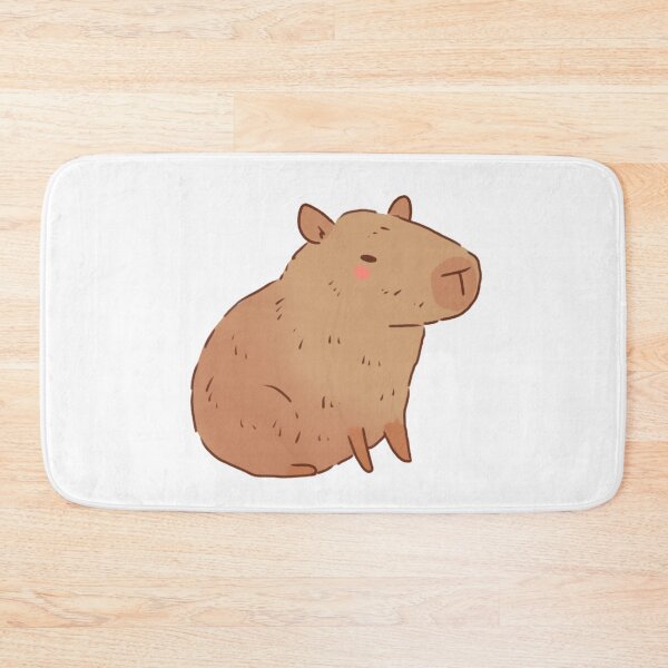 Item preview, capybara illustration  designed and sold by Mayarart.