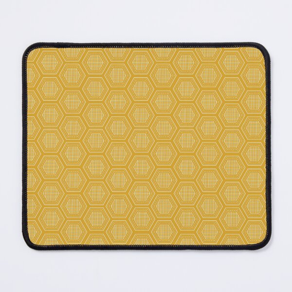 Item preview, Yellow Honeycomb Geometric Pattern designed and sold by OnullaDesign.