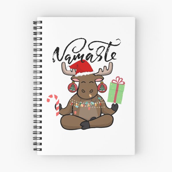 Item preview, Rudolph the yogi namaste designed and sold by SageYogaRetreat.