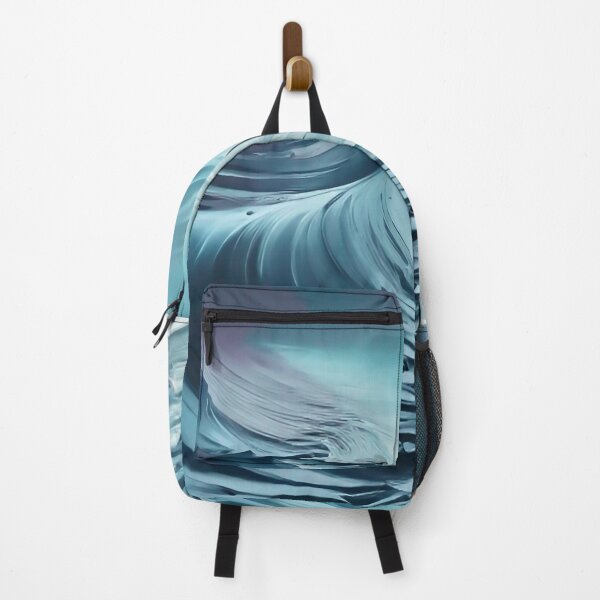 Item preview, New Trendy Fluid Abstract Water Beach Ocean Waves designed and sold by CattlettArt.