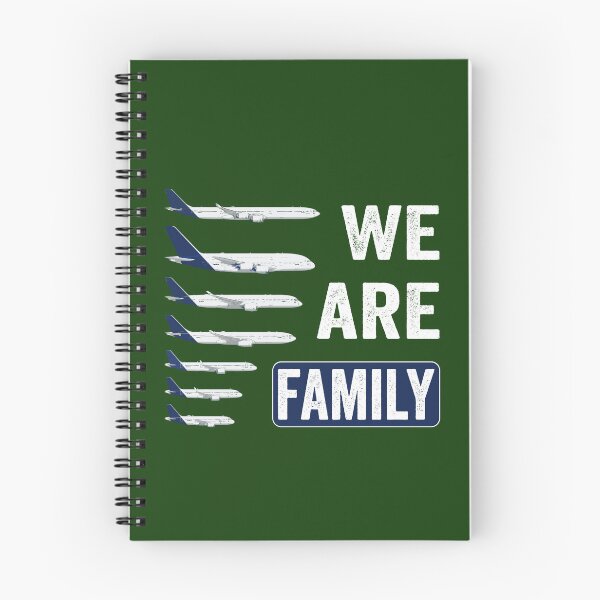 Item preview, Airbus plane family - gift pilot designed and sold by FouDeeziner.