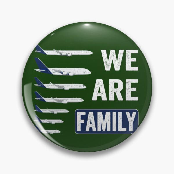 Item preview, Airbus plane family - gift pilot designed and sold by FouDeeziner.
