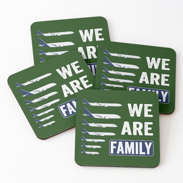 Item preview, Airbus plane family - gift pilot designed and sold by FouDeeziner.