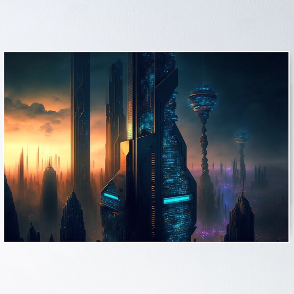 Item preview, Sunset on Proxima 4 designed and sold by Ryan Hattingh.