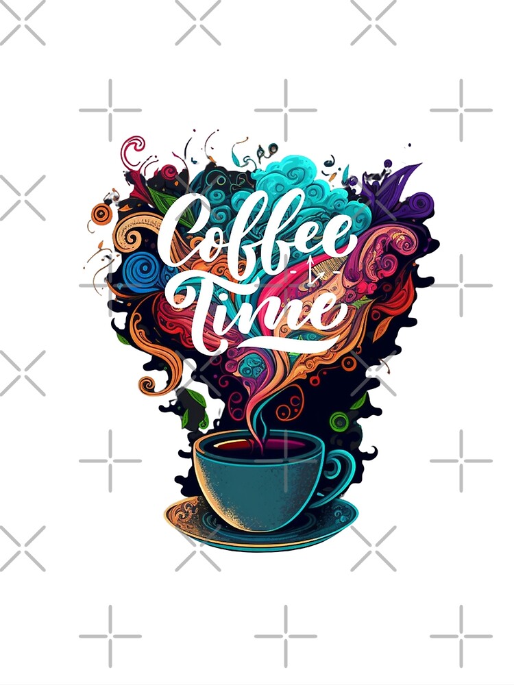 油彩画　coffee time Coffee time - 8