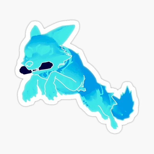 Kiriko's fox Sticker