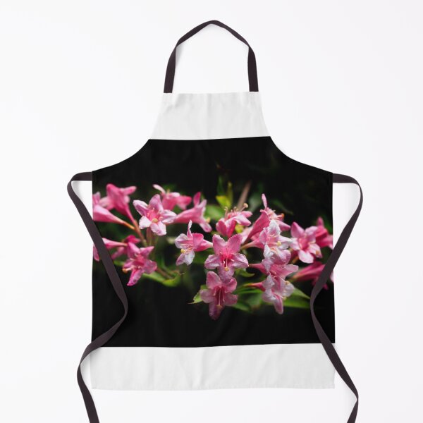 Item preview, Pink flowers on black background designed and sold by olena2552.