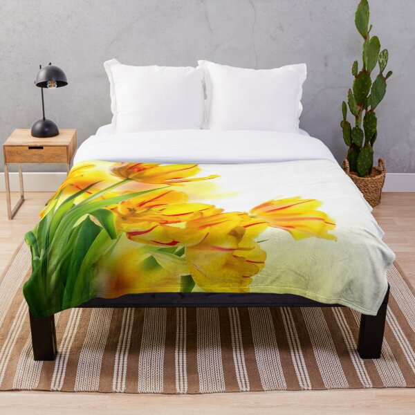 Item preview, Pretty Yellow Floral Merchandise designed and sold by cindyfordyce.