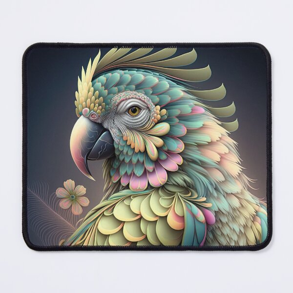 Item preview, A Fractal Design in A Parrot Motif designed and sold by Daniel Leighton.