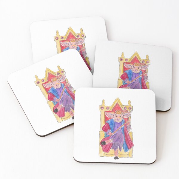 Item preview, King Pig designed and sold by Jen Payne.