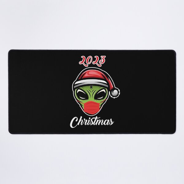 Item preview, Aliens happy in Christmas with mask designed and sold by Mary-Mas.