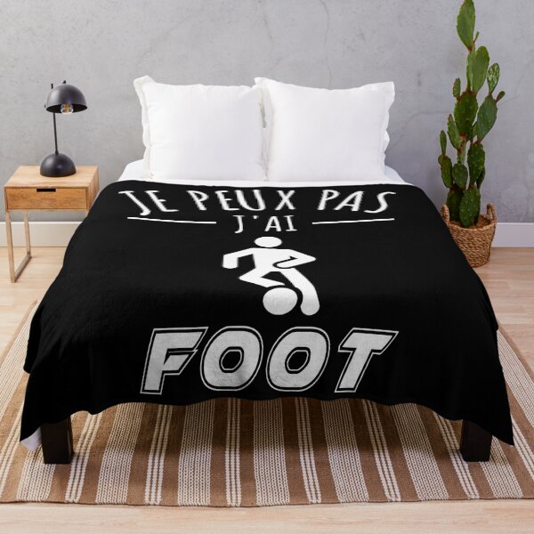 Aperçu de l'œuvre je peux pas j’ai foot humour coupe du monde sport créée et vendue par la-petite-folie.