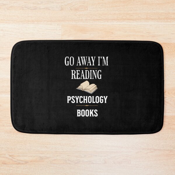 Item preview, Go Away I'm Reading Psychology Books designed and sold by ArtBySymone.