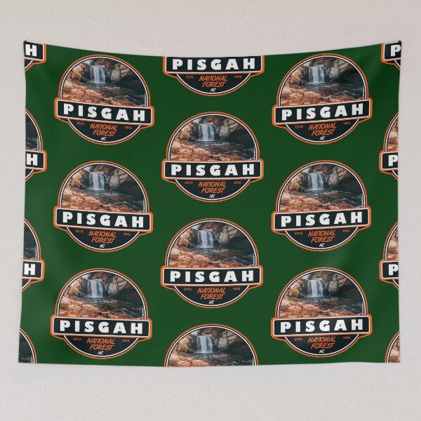 Item preview, Pisgah National Forest North Carolina Emblem designed and sold by KrisSidDesigns.