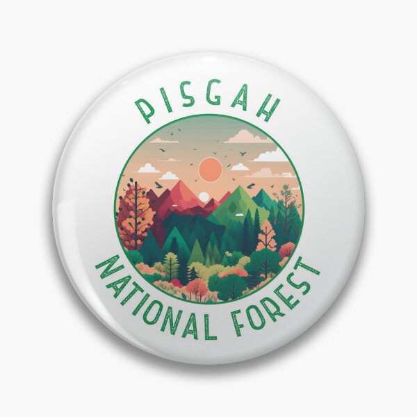 Item preview, Pisgah National Forest North Carolina Distressed Circle designed and sold by KrisSidDesigns.
