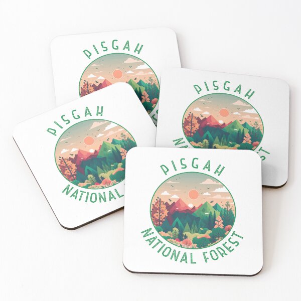 Item preview, Pisgah National Forest North Carolina Distressed Circle designed and sold by KrisSidDesigns.