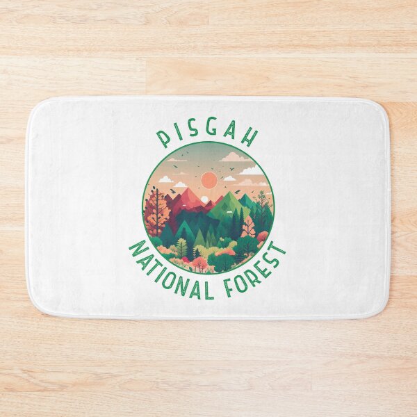 Item preview, Pisgah National Forest North Carolina Distressed Circle designed and sold by KrisSidDesigns.