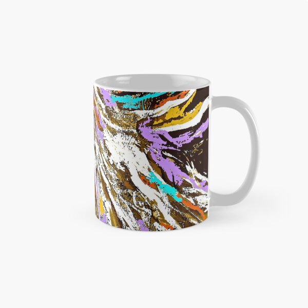 Item preview, Horse Abstract Brown Blue Gold  designed and sold by Overthetopsm.