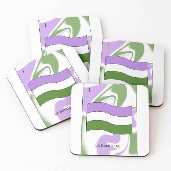 Item preview, Genderqueer Loteria Card designed and sold by ThatNerdKneiva.