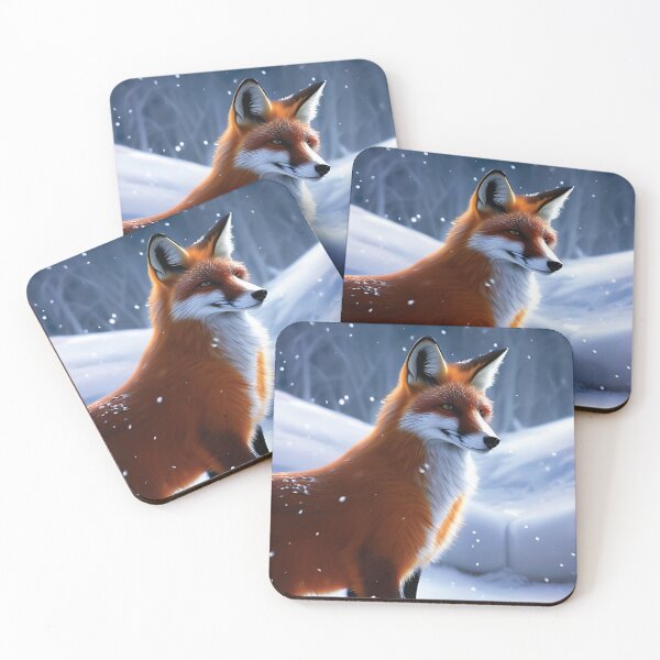 Item preview, zorro en invierno designed and sold by Jacalope Hunter. .