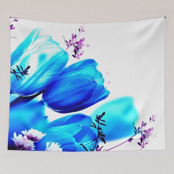 Item preview, Blue Floral Merchandise designed and sold by cindyfordyce.