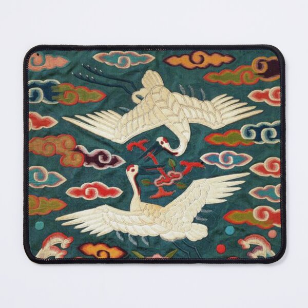 Item preview, Two Cranes: An Official Korean Joseon Dynasty Official Ranking Badge designed and sold by SeoulJourner.