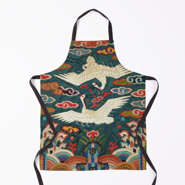 Item preview, Two Cranes: An Official Korean Joseon Dynasty Official Ranking Badge designed and sold by SeoulJourner.