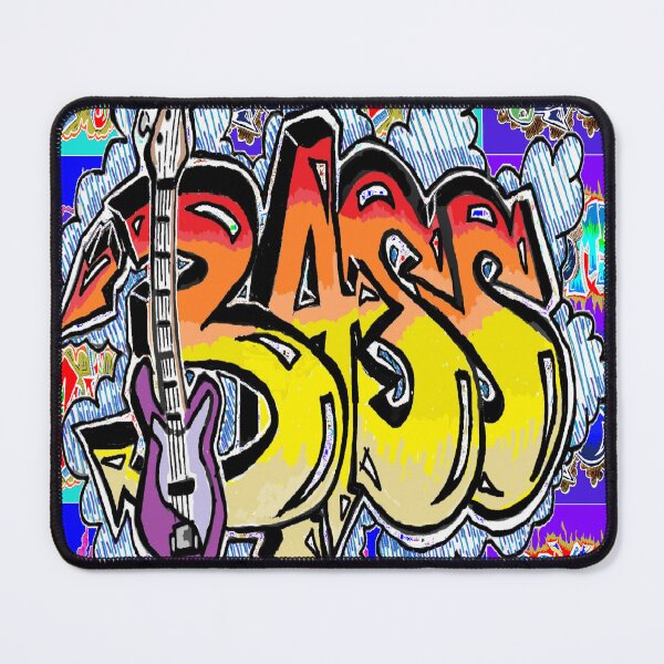 Item preview, Pop Bass Retro Graffiti designed and sold by LowEndGraphics.